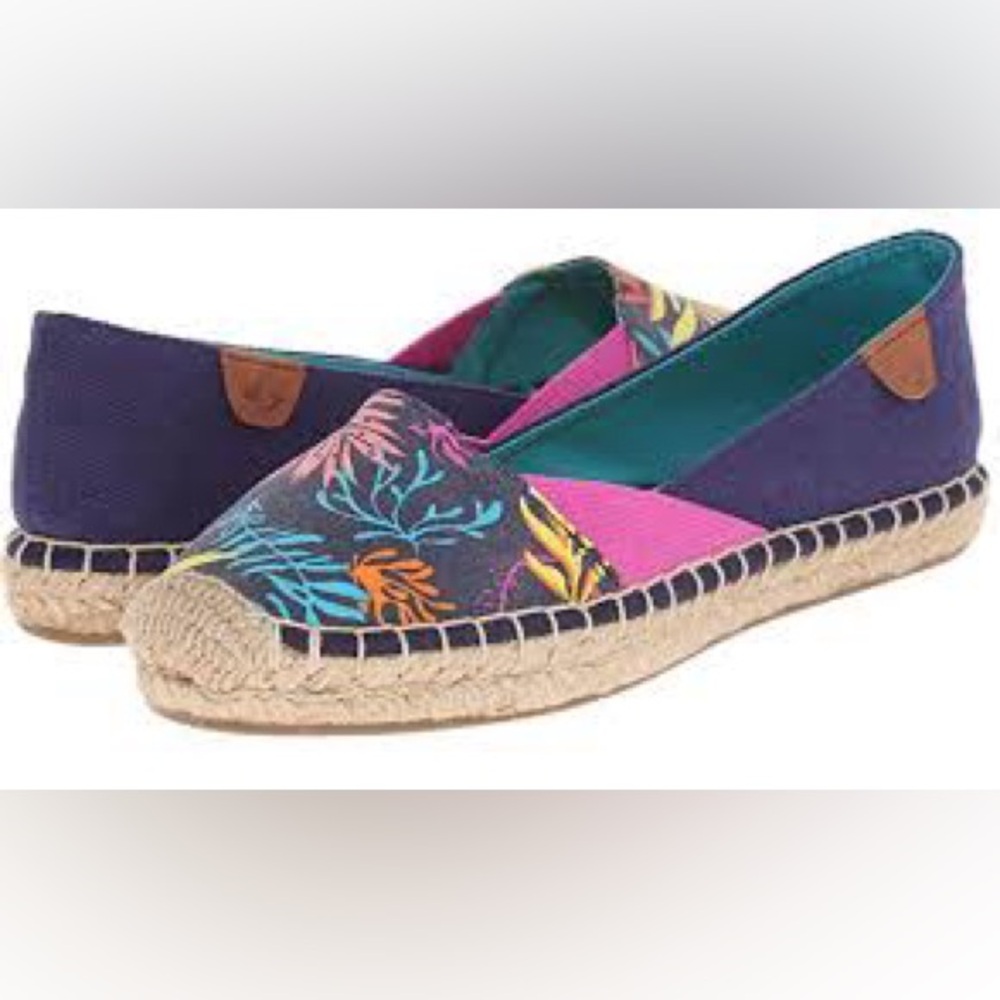 Sperry Katama cape flats blue seaweed casual preppy southern women’s size 6.5